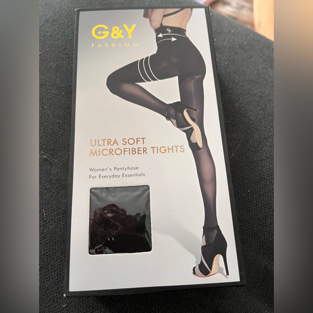 🌙 B139 G&Y 2 pair ultra soft microfiber tights